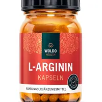WoldoHealth L-Arginin HCL 120 kapslí
