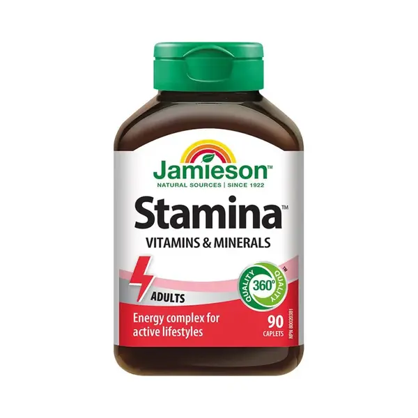 Jamieson Stamina komplex vitamínů a minerálů 90 tablet