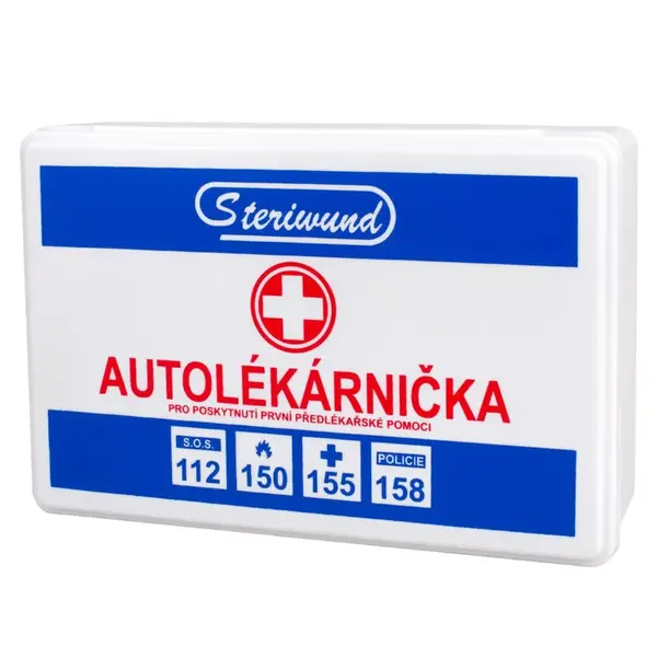 Steriwund Autolékárnička plastová vyhl.č. 206/2018