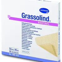 Grassolind Neutral Kompres sterilní 7,5 x 10 cm 10 ks
