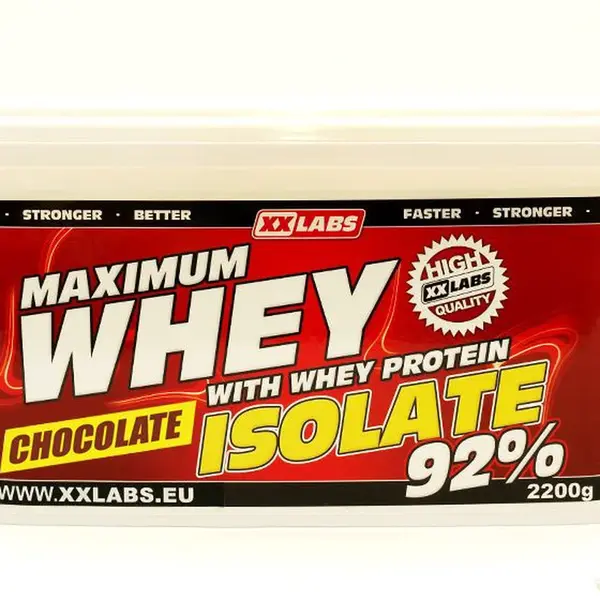 Xxlabs Maximum Whey Protein Isolate 92  čokoláda 2200 g