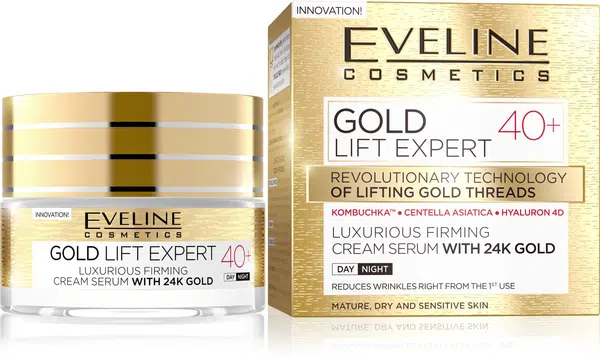 Eveline GOLD LIFT Expert denní/noční krém 40+ 50 ml