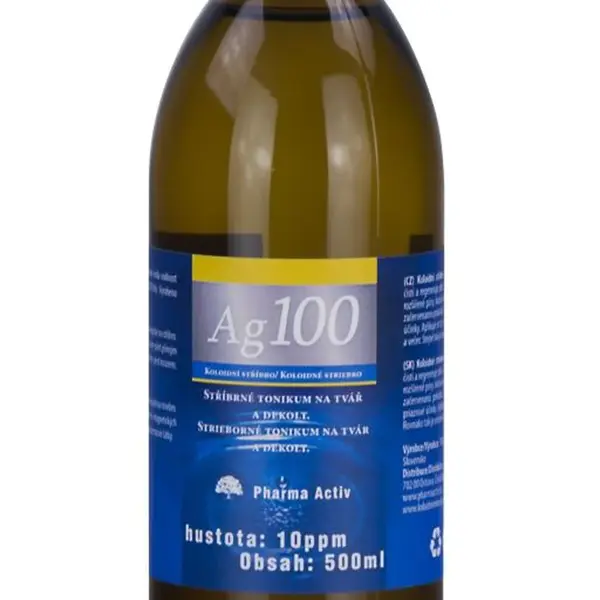 Pharma Activ Koloidní stříbro Ag.100 10 ppm 500 ml
