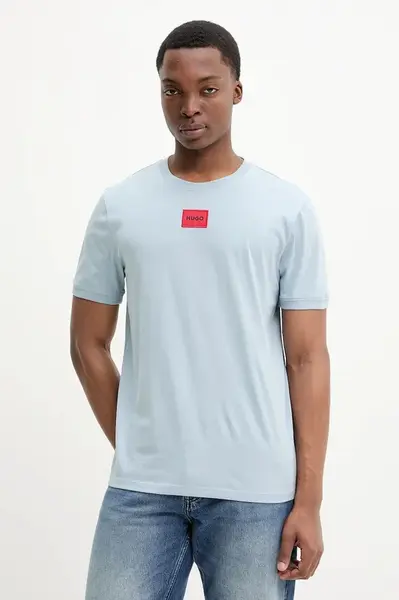 Bavlněné tričko HUGO Diragolino212