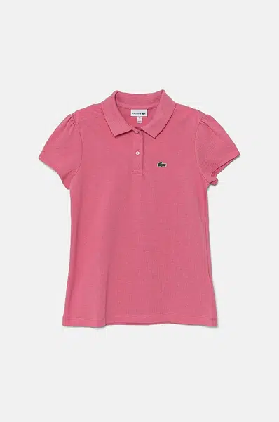 Lacoste dětská bavlněná polokošile
