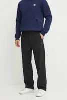 Kalhoty adidas Originals TAILORED PT pánské, černá barva, jednoduché, JC7420