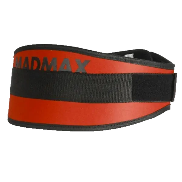 MadMax Opasek Simply the Best MFB421 červený - XXL