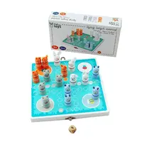 Adam Toys Dřevěná hra Člověče, nezlob se! - Lesní zvířátka