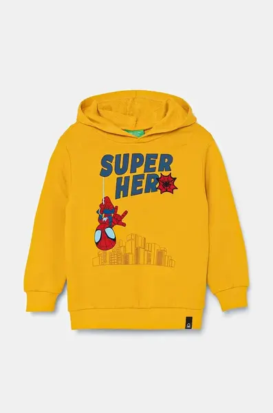 Dětská bavlněná mikina United Colors of Benetton