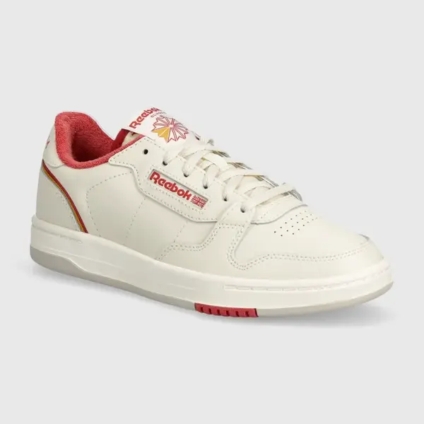 Kožené tenisky Reebok Classic Phase Court béžová barva, 100201958