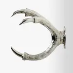 Držák na zahradní hadici Garden Glory Claw Wallmount Silver