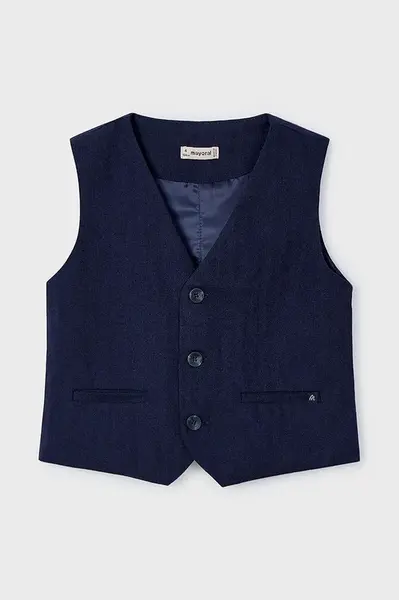 Dětská vesta s příměsí lnu Mayoral