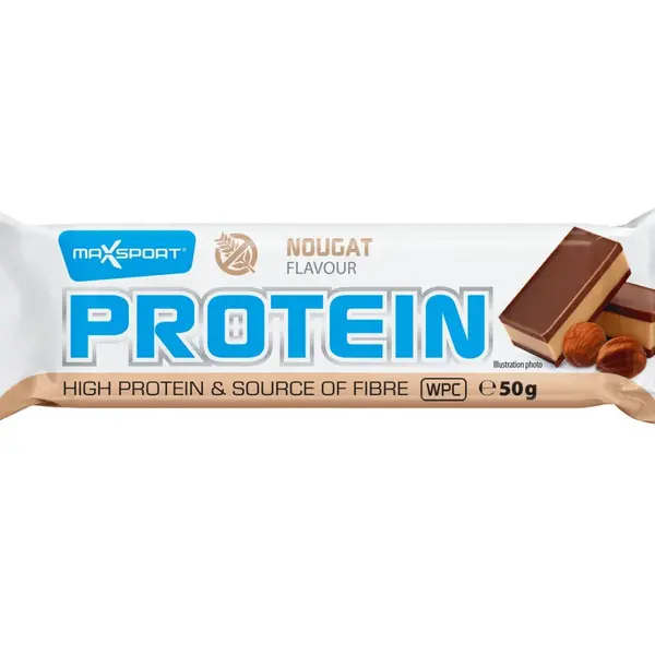Max Sport Proteinová tyčinka nugát 50 g