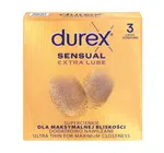 Durex Sensual Extra Lube kondomy 3 ks