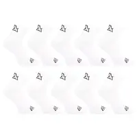 Styx 10PACK ponožky kotníkové bílé (10HK1061) M