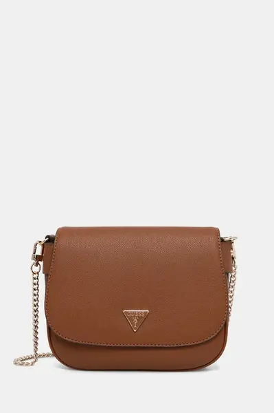 Kabelka Guess FEDORA hnědá barva, HWBG95 19190