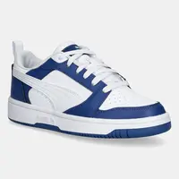 Dětské sneakers boty Puma Rebound V6 Lo Jr modrá barva