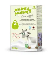 Naše mléko 2 Pokračovací mléčná kojenecká výživa 6–⁠⁠⁠⁠⁠⁠12m 525 g