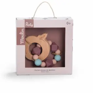 Moulin Roty Kousací kroužek Jablíčko