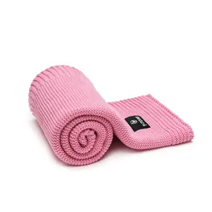 T-tomi Pletená deka Pink waves