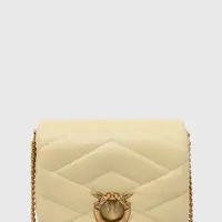 Kožená kabelka Pinko