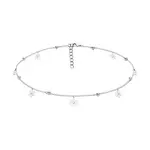 Pozlacený náhrdelník Lilou Flowers