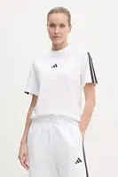 Bavlněné tričko adidas Essentials béžová barva, JM2394