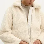 Bunda Levi's dámská, béžová barva, přechodná, A8814