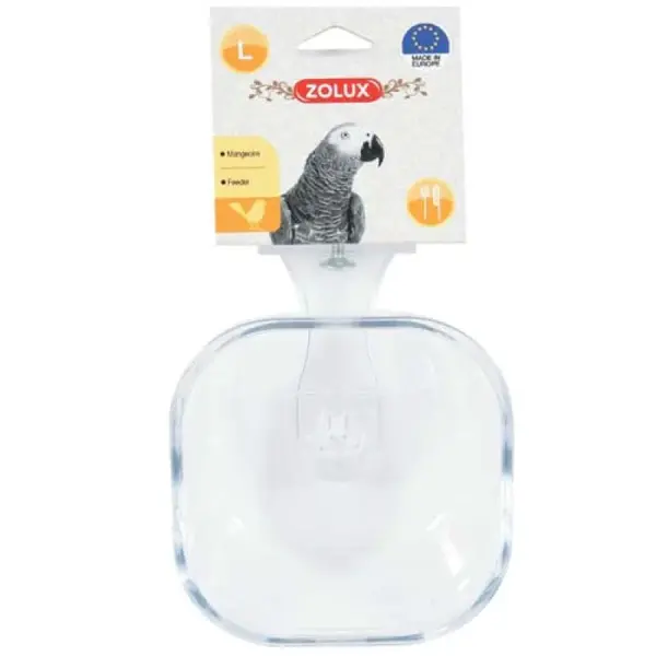 Zolux krmítko pro papoušky L 110x165x100mm