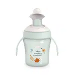 Suavinex Wonderland Nerozlitný hrníček 6m+ 200 ml 1 ks zelený