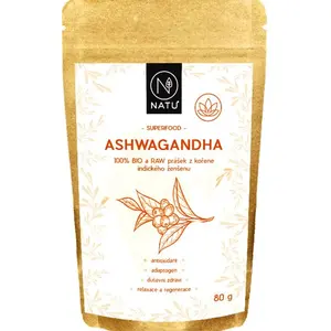 NATU Ashwagandha BIO prášek 80 g