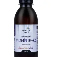 Adelle Davis Lipozomální vitamín D3 + K2 200 ml