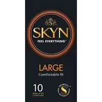 SKYN Large – XL bezlatexové kondomy (10 ks)