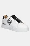 Kožené tenisky Philipp Plein Nappa Lo-Top Hexagon