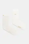 Ponožky Calvin Klein 2-pack dámské, béžová barva, 701232094
