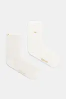 Ponožky Calvin Klein 2-pack dámské, béžová barva, 701232094