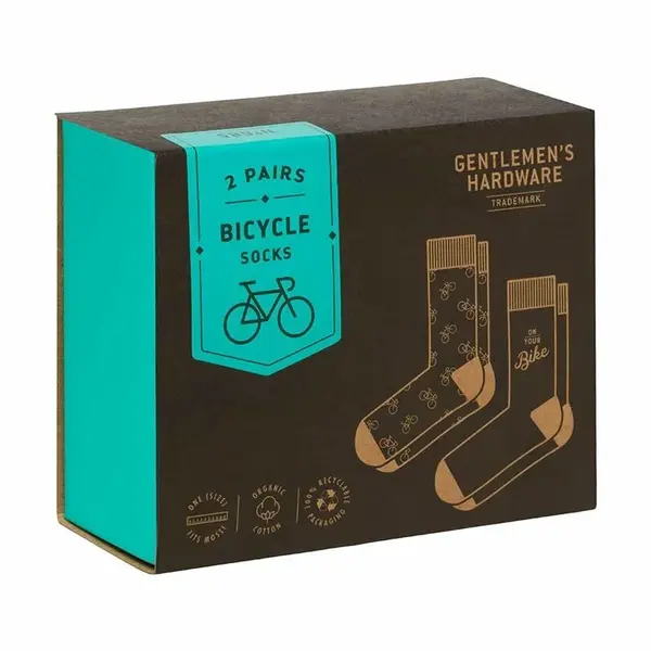 Bavlněné ponožky Gentelmen's Hardware Bike 2-pack