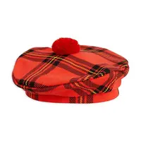Dětský bavlněný baret Mini Rodini červená barva
