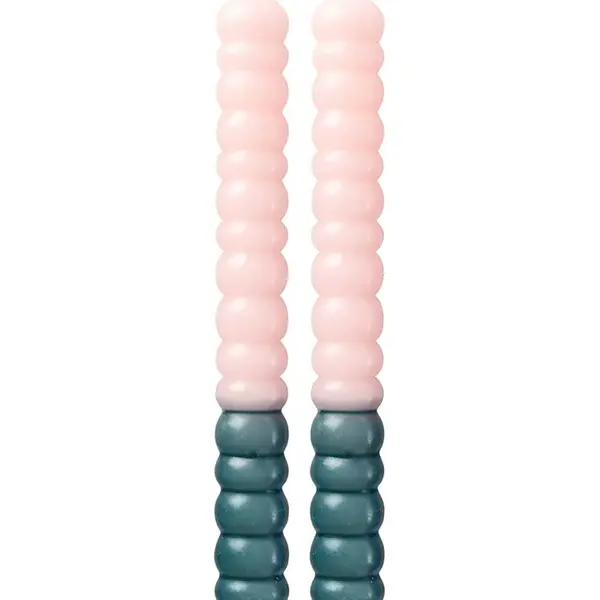 Sada LED svíček Rice Soft Pink 2-pack