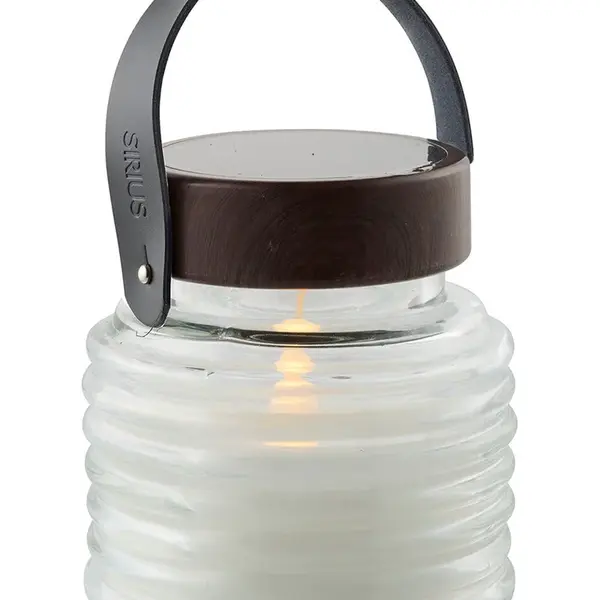 Sirius LED solární lucerna Aston 12 x 12 cm