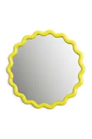 Nástěnné zrcadlo &k amsterdam Zigzag Yellow