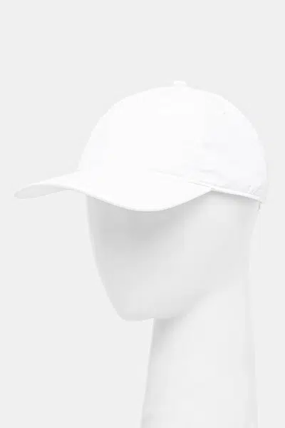 Kšiltovka Lacoste bílá barva, hladká, RK2662