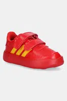 Dětské sneakers boty adidas BREAKNET MULAN červená barva, JH9235