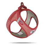 Curli Postroj pro psy se sponou Merino vlna Red S, 4-7 kg