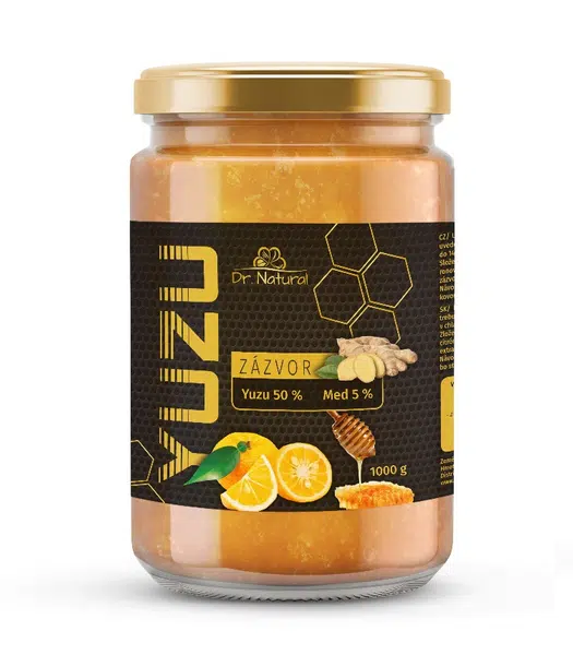 Dr. Natural Yuzu + Med + Zázvor 1000 g