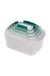 Sada skladovacích nádob s víkem Joseph Joseph Lock Sage 5-pack