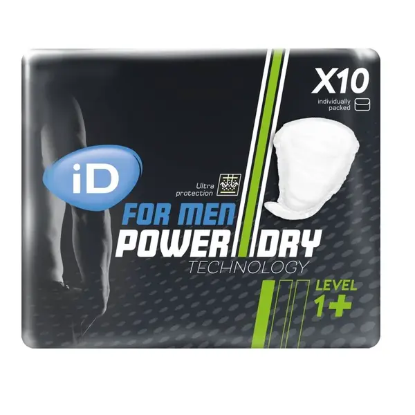 iD for Men Level 1+ absorpční vložky pro muže 10 ks