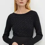 Svetr BOSS dámský, černá barva, 50521371