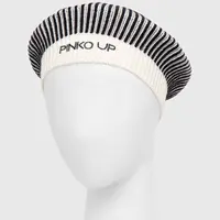 Dětský baret Pinko Up bílá barva