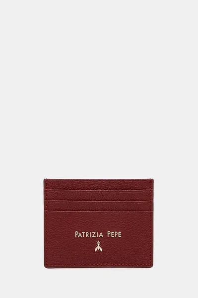 Kožené pouzdro na karty Patrizia Pepe